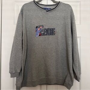 Vintage Pooh Crewneck with Eeyore